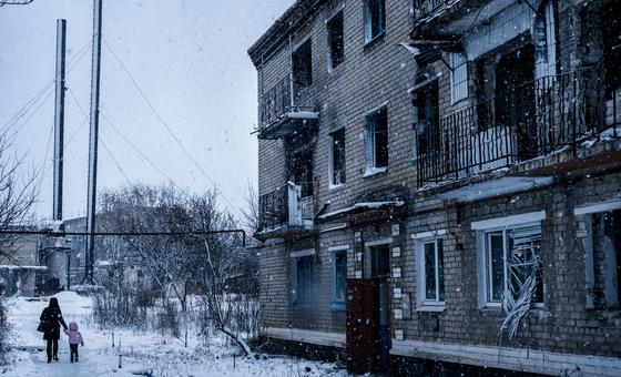 На востоке Украины в ремонте нуждаются тысячи единиц жилья.